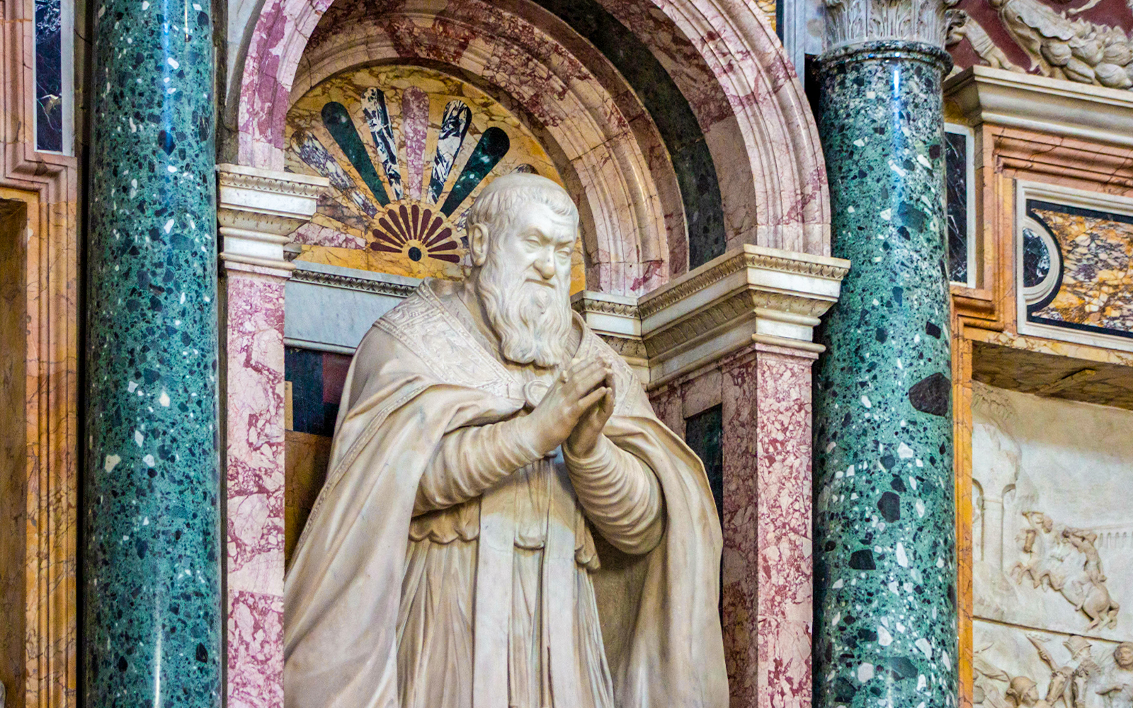 sistine chapel in basilica of st mary major