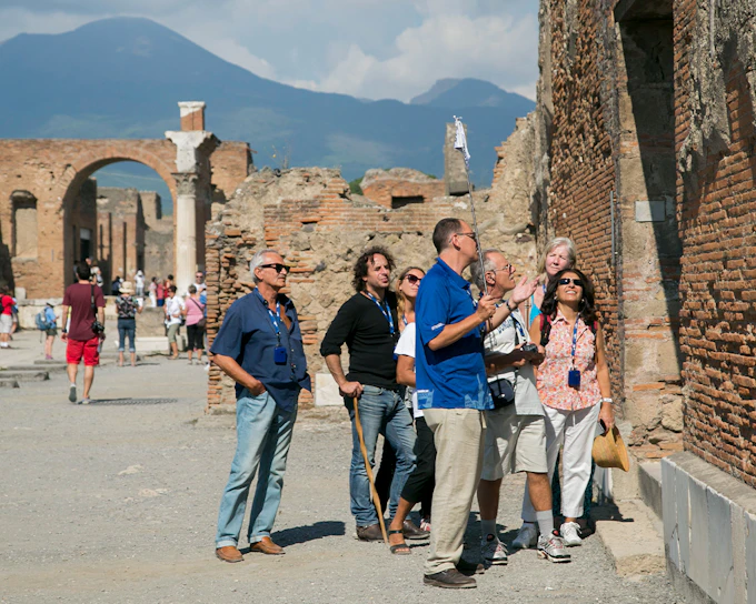 From Rome: Pompeii Guided Tour and Amalfi Coast Day Trip