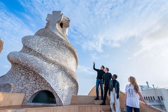 biglietto salta la coda con audio-guida a la pedrera-casa milà-9