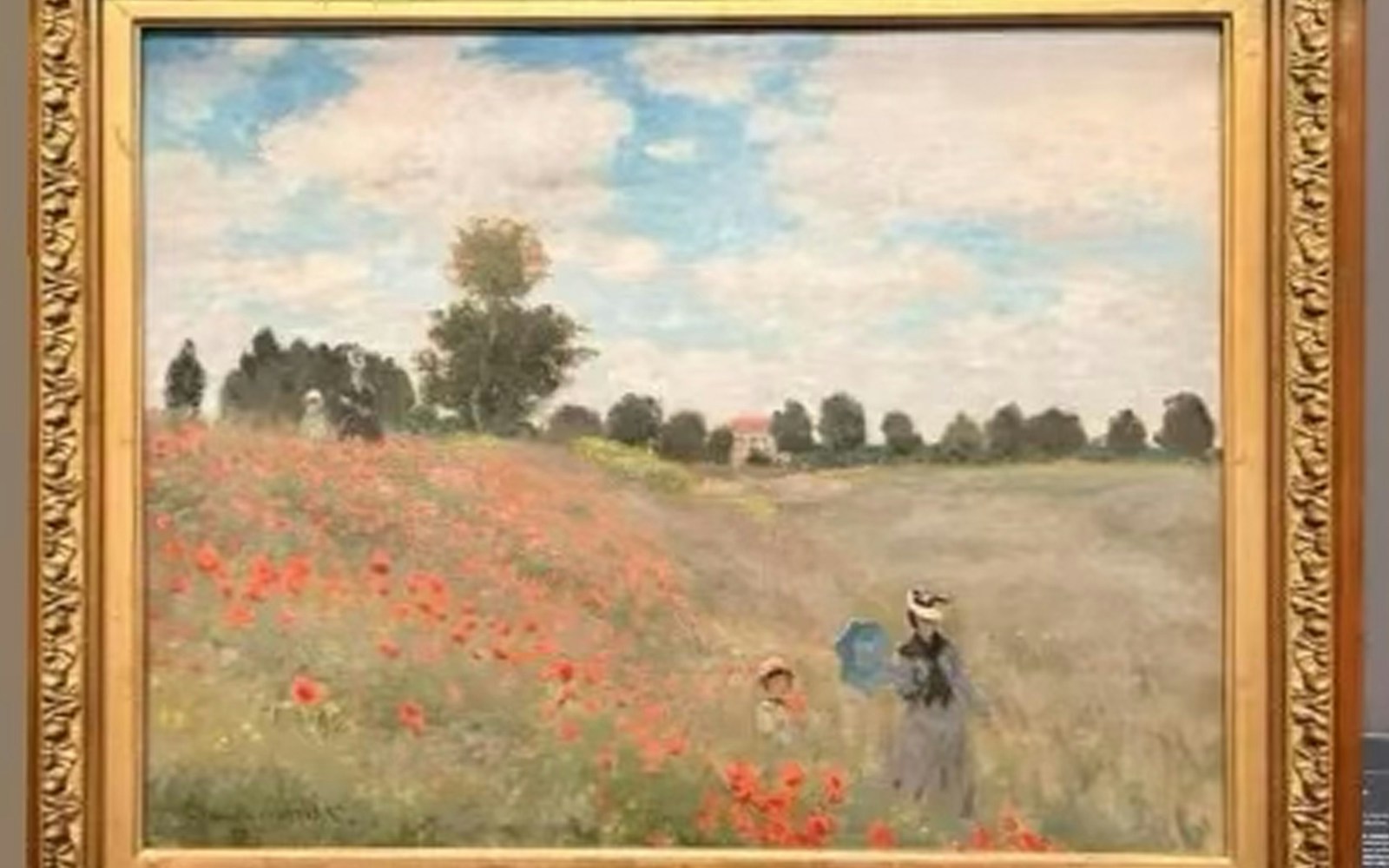 Poppy Field by Monet