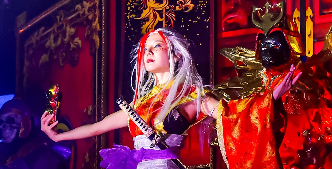 Performer at Samurai Restaurant, Tokyo