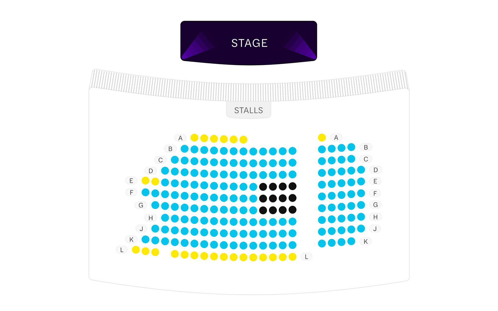 Fortune Theatre Stalls