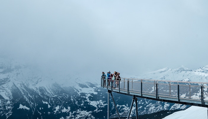 Grindelwald First Cliff Walk by Tissot