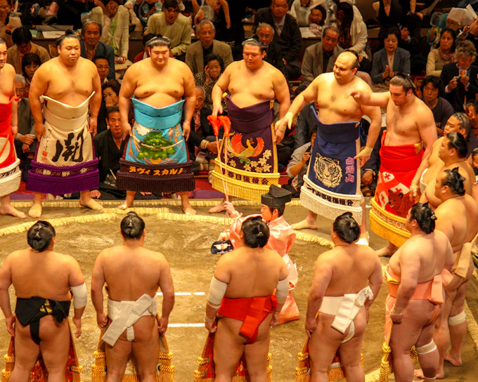 Fukuoka Sumo Tournament LIVE: Reserved Tickets & Private Guide at Fukuoka Kokusai Center (November)