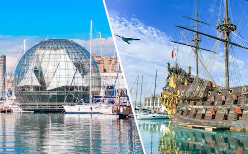 biglietto combinato: acquario di genova + galata museo del mare-1
