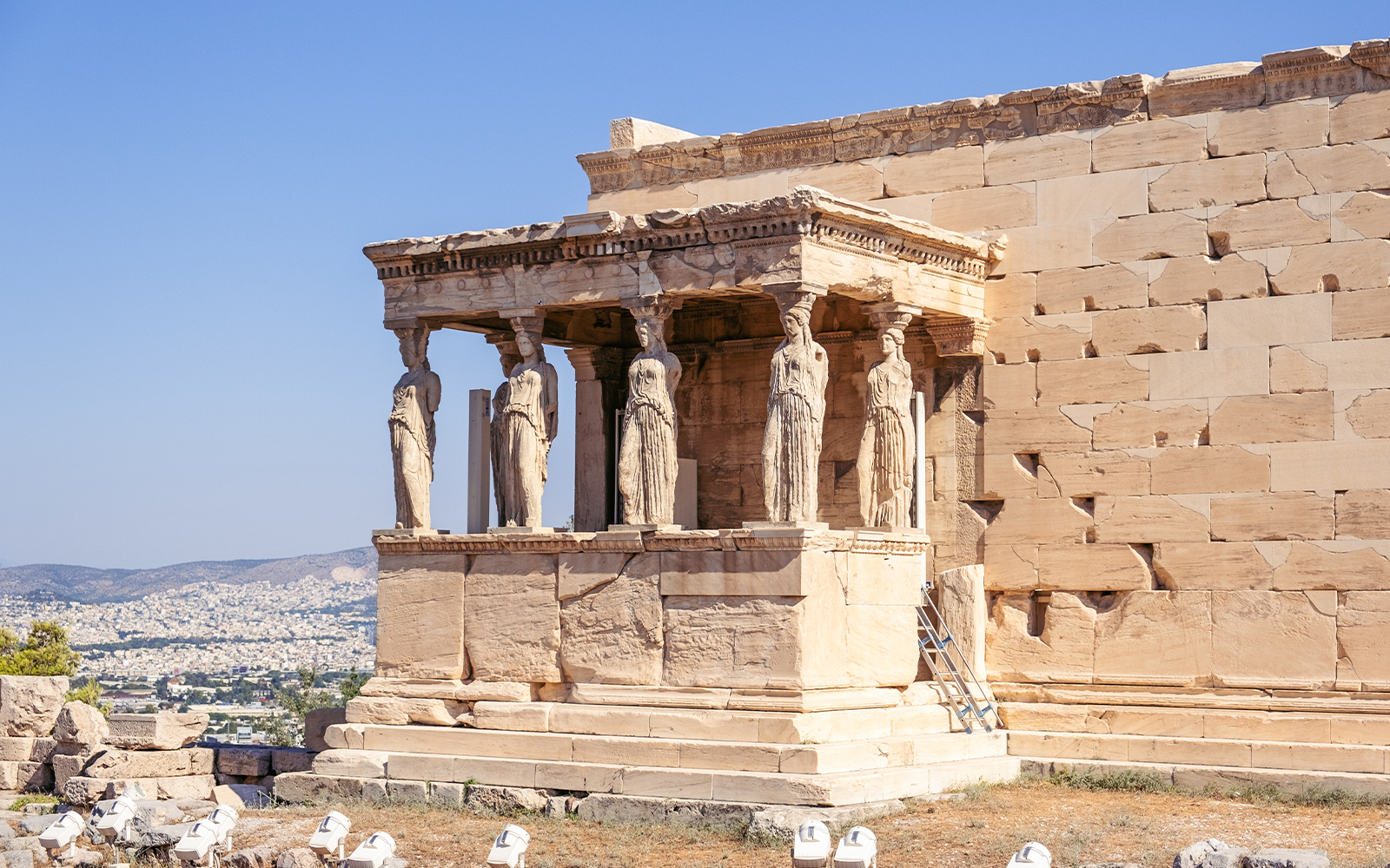 Erechtheion in Acropolis Athens