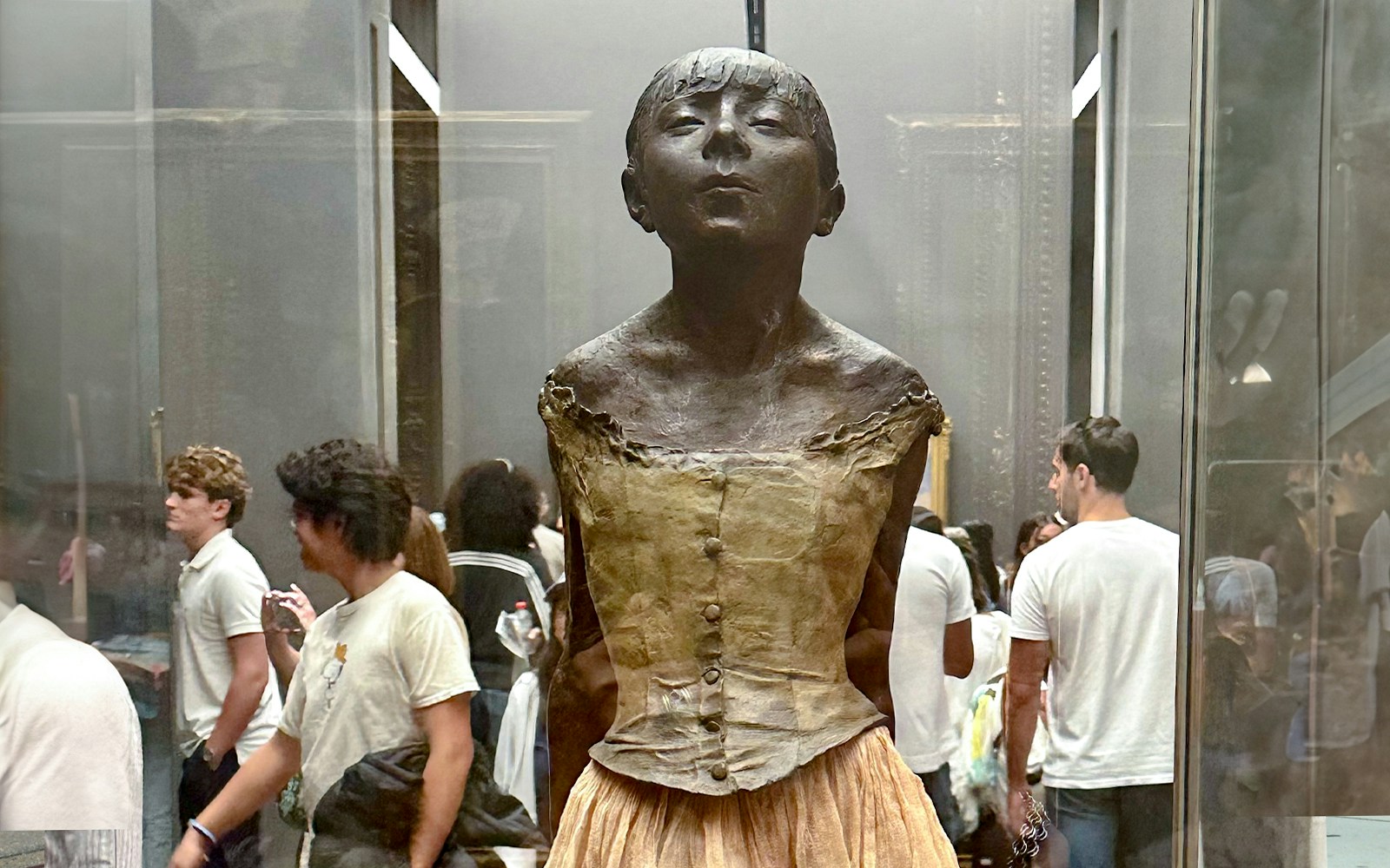 Small Dancer Aged 14 by Degas - orsay museum paris