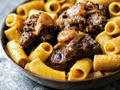 rustic italian oxtail ragu