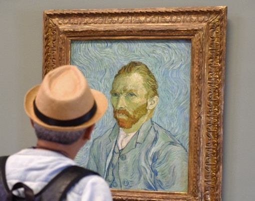 Self-Portrait by Van Gogh at the Rijksmuseum