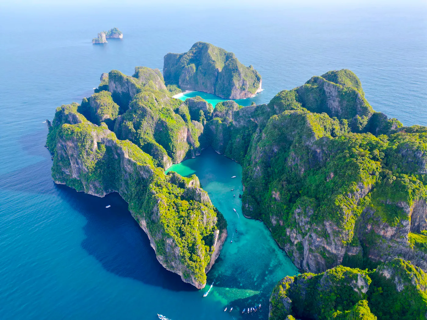 From Phuket: Phi Phi Islands Day Trip with Private Longtail Boat Tour Image 12
