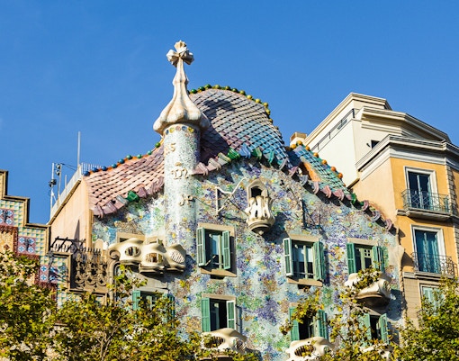 Casa Batlo Dragon by Gaudi