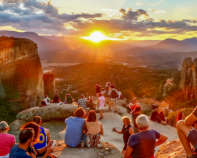 From Meteora: Monasteries Small-Group Morning Guided Tour with Audio Guide (Product 36687)