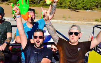 from marmaris: jeep safari with water fights to turgut waterfall and kızkumu beach-5