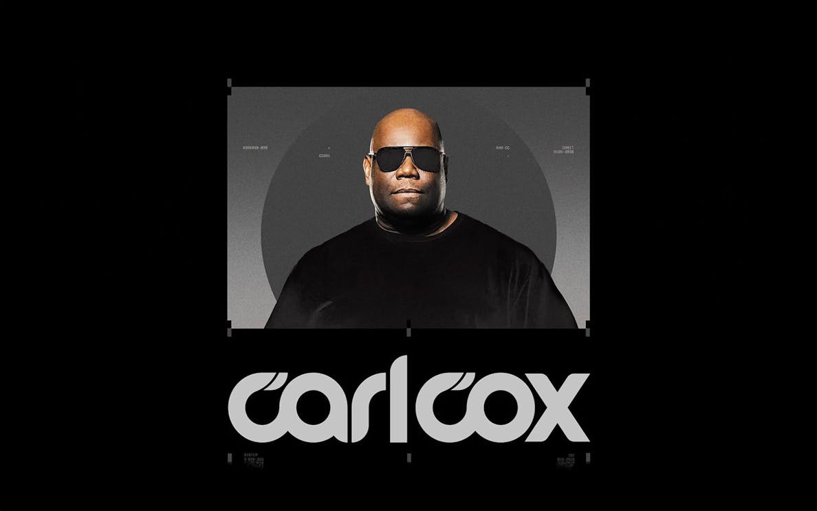 Carl Cox promotional image for UNVRS on Sundays event.