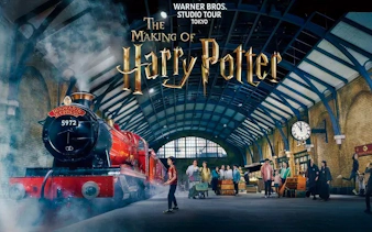 Hogwarts Express at Platform 9¾, Warner Bros. Studio Tour Tokyo, The Making of Harry Potter.