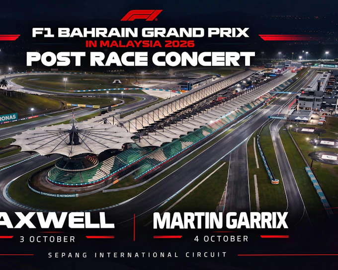 F1 Bahrain Grand Prix in Malaysia 2026: Post-Race Concert: Axwell & Martin Garrix (Product 55842)