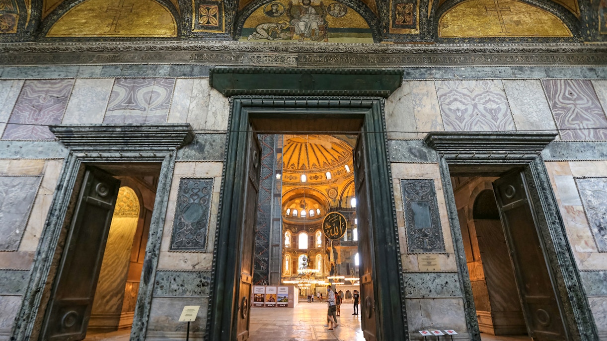 Structure of Hagia Sophia