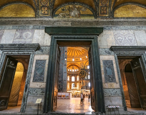 The Emperor’s Door Inside the Hagia Sophia