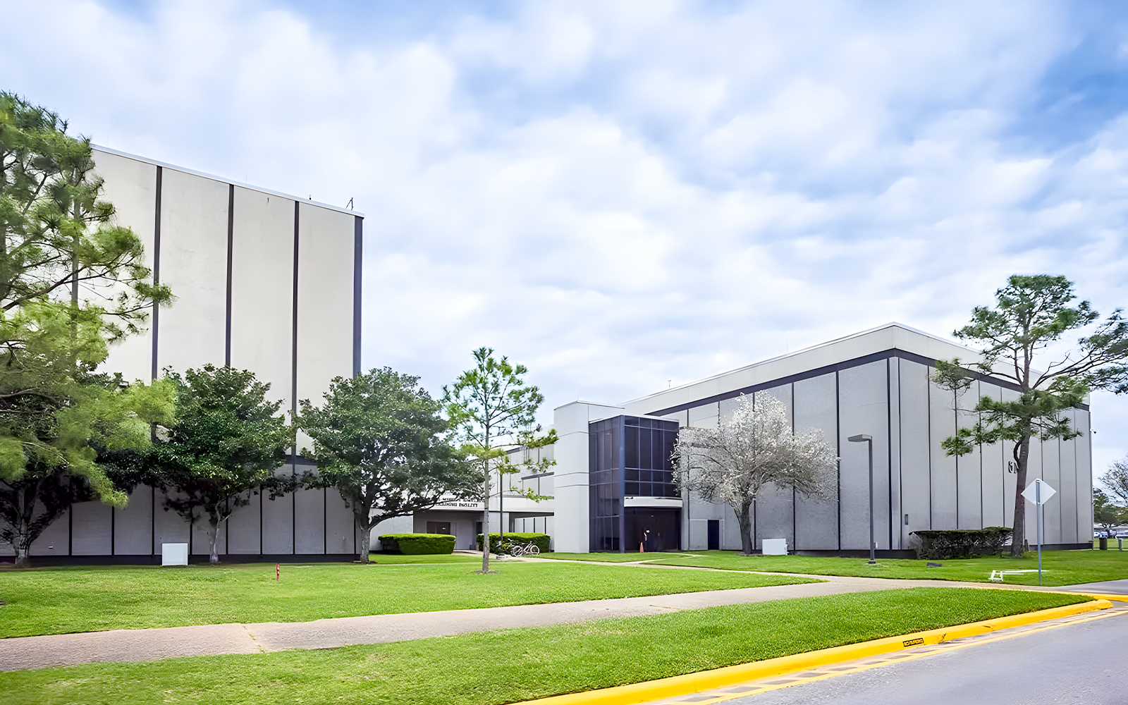 Houston Space Center exterior facade