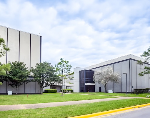 Houston Space Center exterior facade