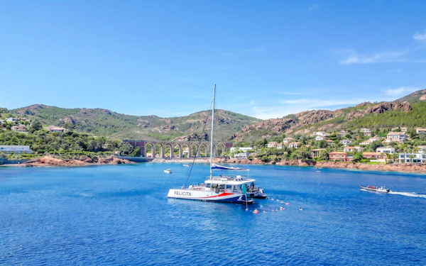 From Nice: Catamaran Snorkeling Cruise