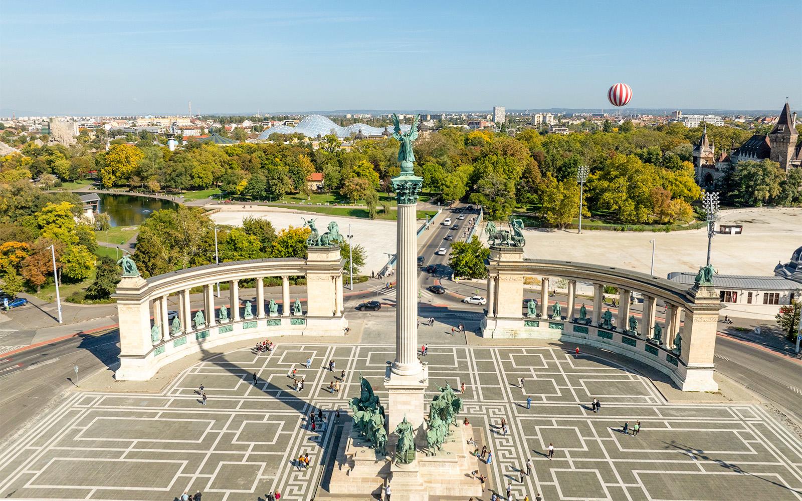 Heroes' Square in Budapest