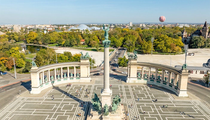 Heroes' Square in Budapest