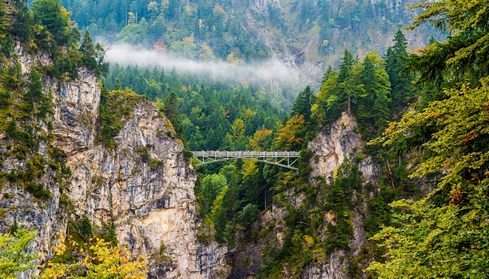 Marienbrucke bridge view
