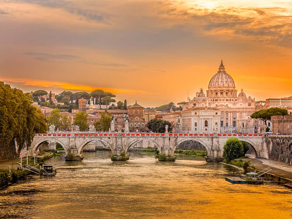 Rome in winter