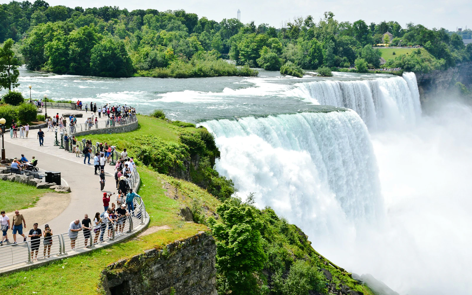 Helicopter Flight Over Niagara Falls