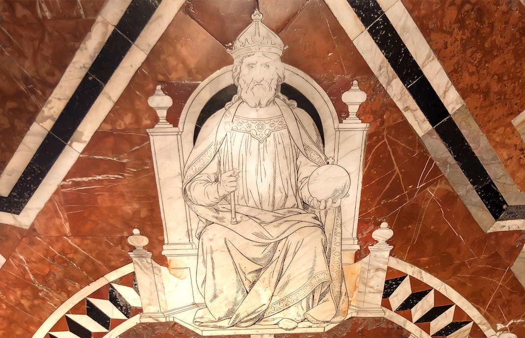 Wheel of Fortune Siena Cathedral Floor