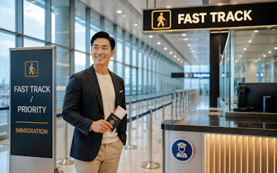 Phu Quoc International Airport Arrival Fast Track Immigration Assistance