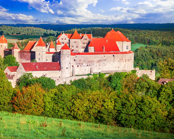 Guided Tour of Romantic Road: Rothenburg & Harburg with Transfers from Munich