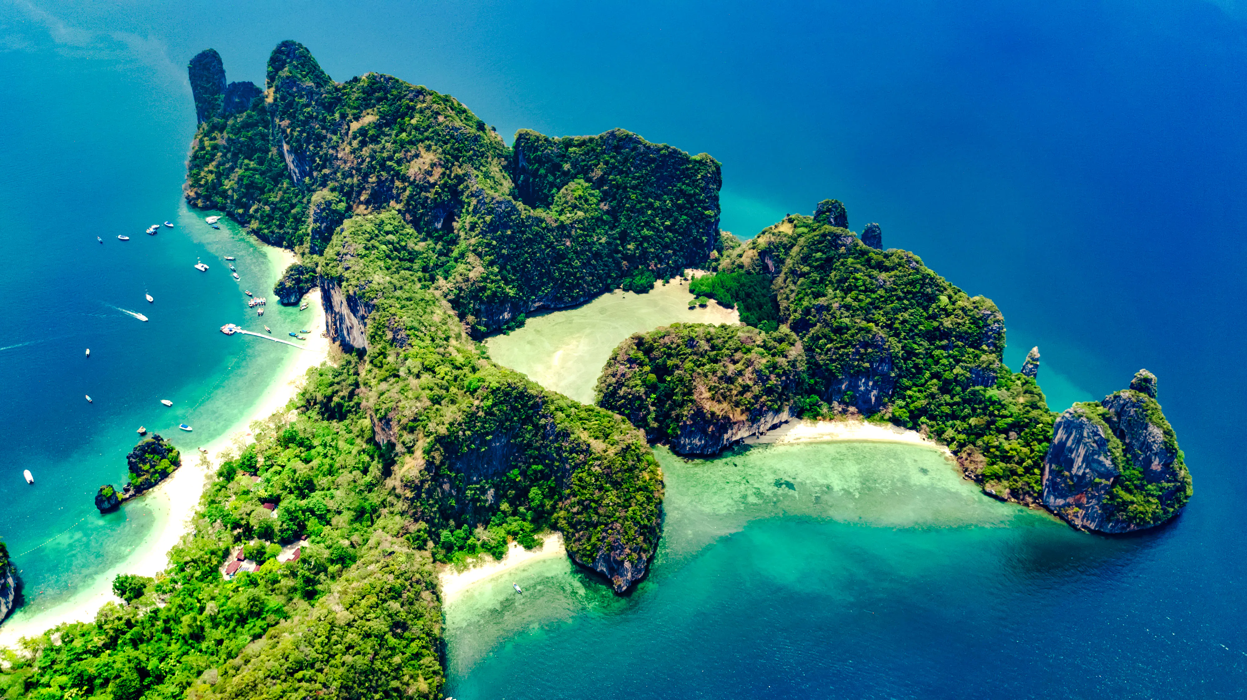 Hong Island from Krabi by Speedboat or Longtailboat