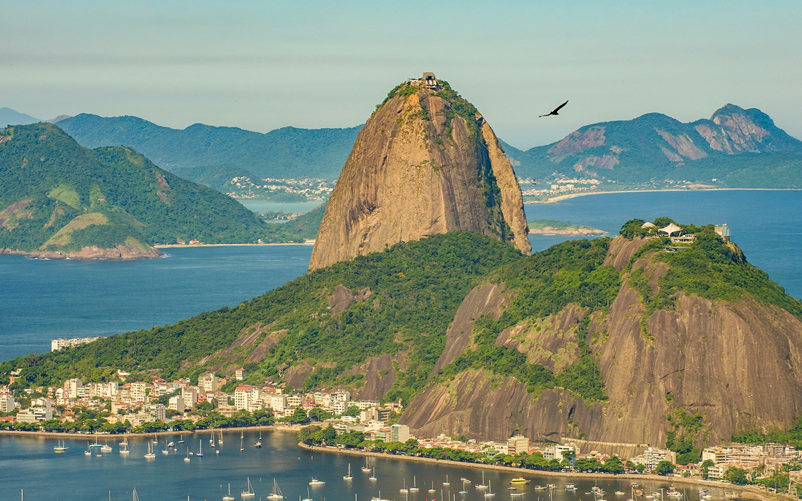 Sugarloaf view from Helicopter