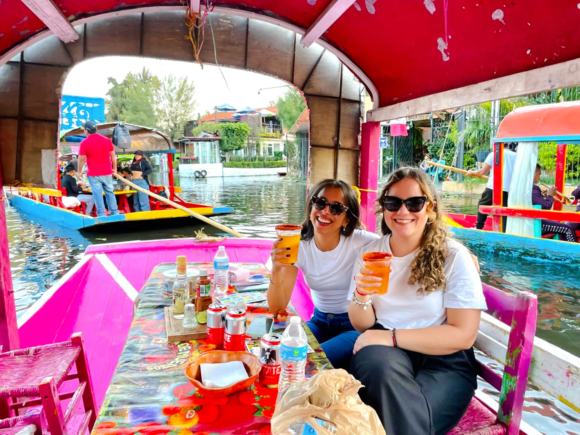 Xochimilco Trajinera Boat Tour with Pulque and Mezcal Tasting