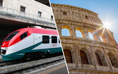 Combo: biglietti di sola andata Leonardo Express + biglietti del Colosseo