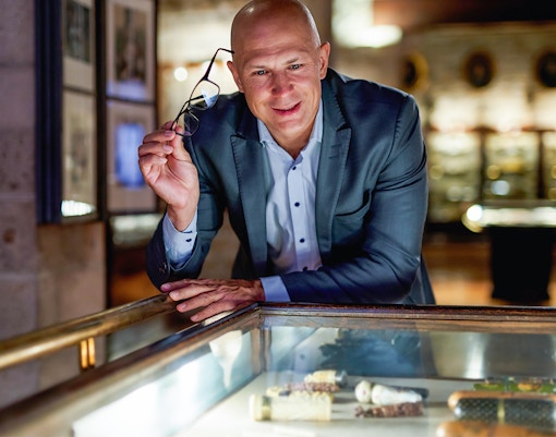 visitor in History Museum