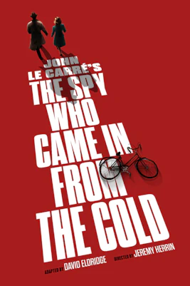 John le Carré's novel "The Spy Who Came In From The Cold" book cover with a shadowy figure.
