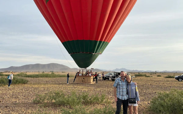  From Agadir: Sunrise Hot Air Balloon Flight with Breakfast 