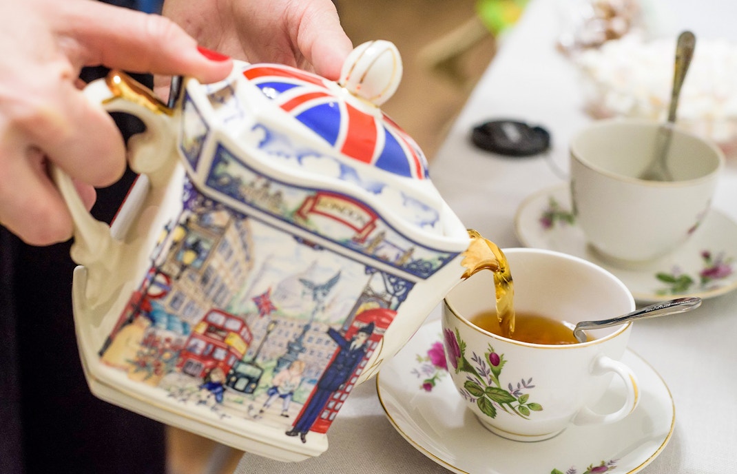Refined afternoon tea