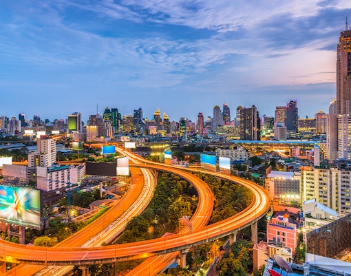 Baiyoke Tower II in Bangkok