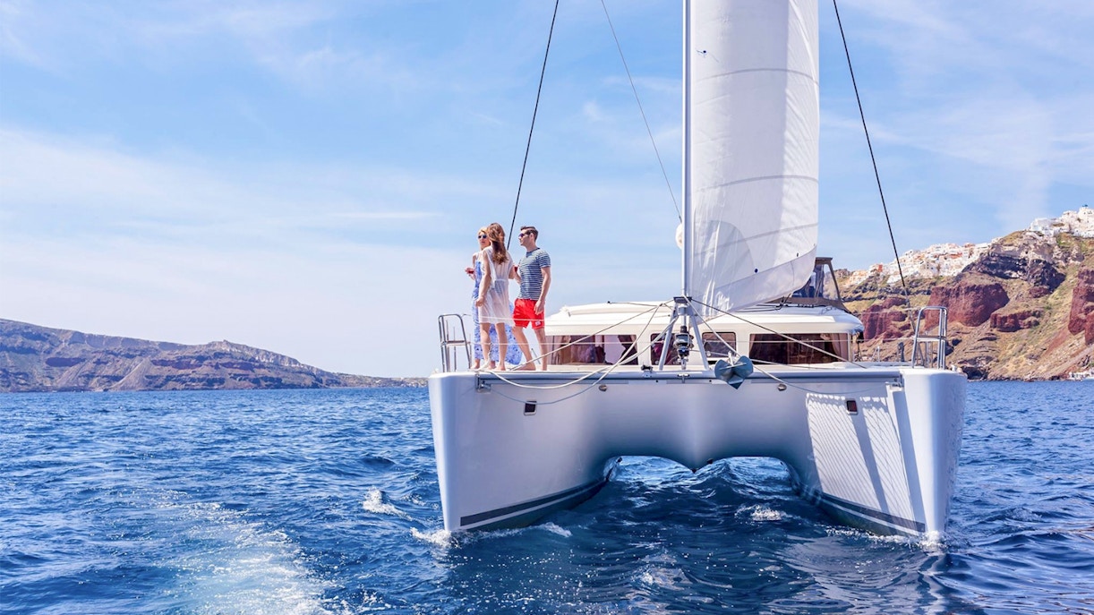 Why Choose a Santorini Catamaran Cruise?