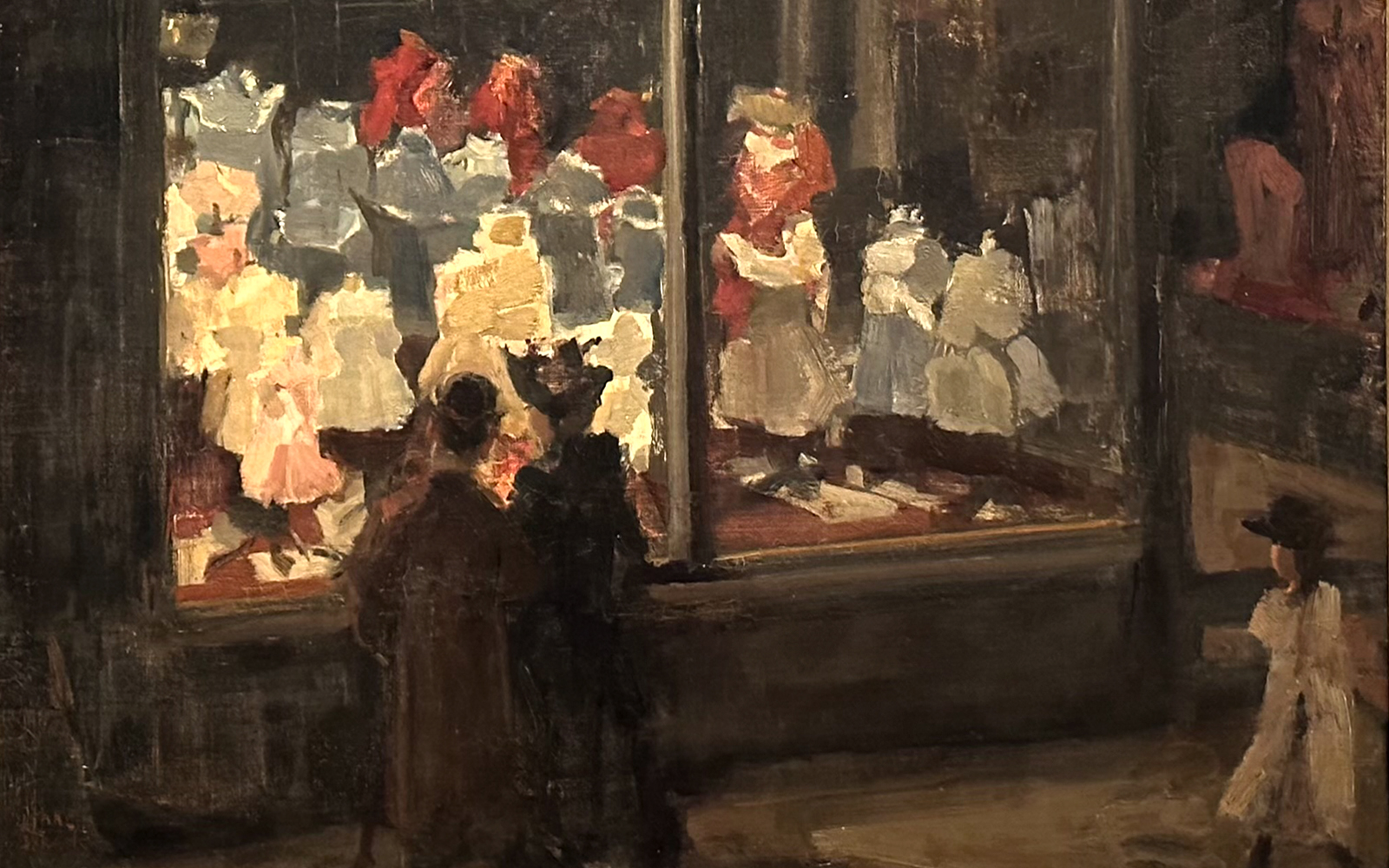 Shop Window by Issac Israels at the Rijksmuseum