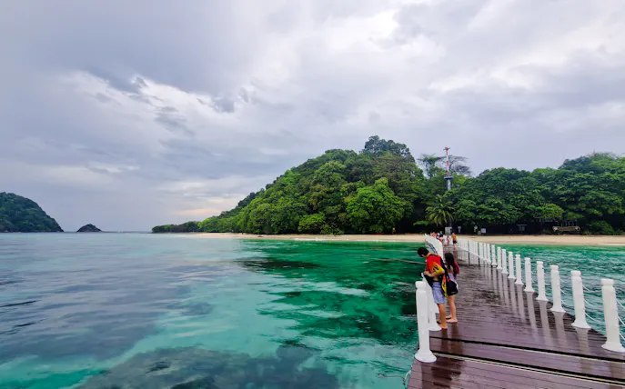 fra koh lanta: snorkeltur med hurtigbåt til koh rok og koh haa, inkludert lunsjbuffé-1
