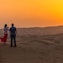 Photographie au coucher de soleil