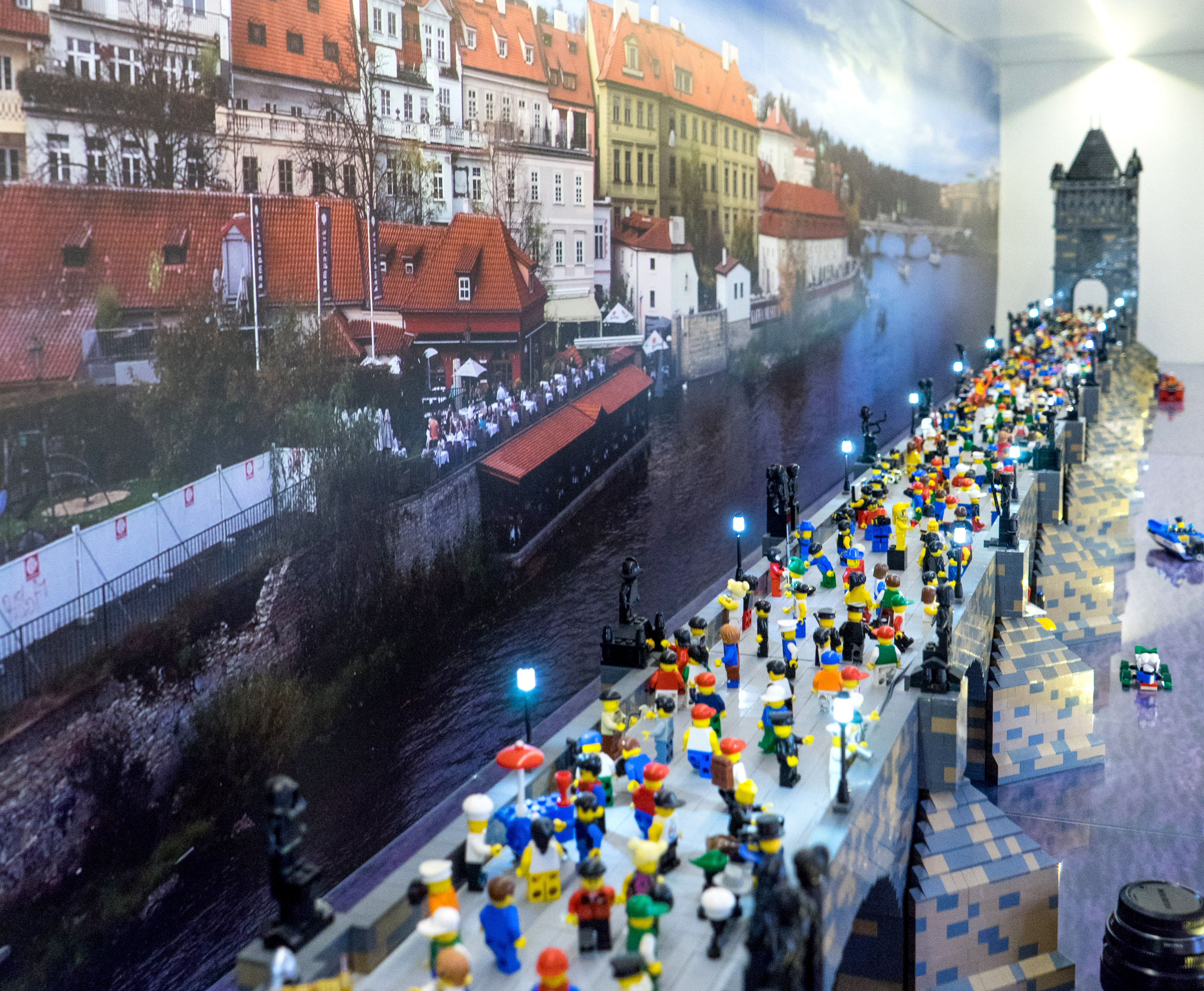Historic Czech landmarks in LEGO Museum Prague
