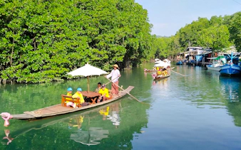 koh chang private salak khok mangrove gondola boat tour-4