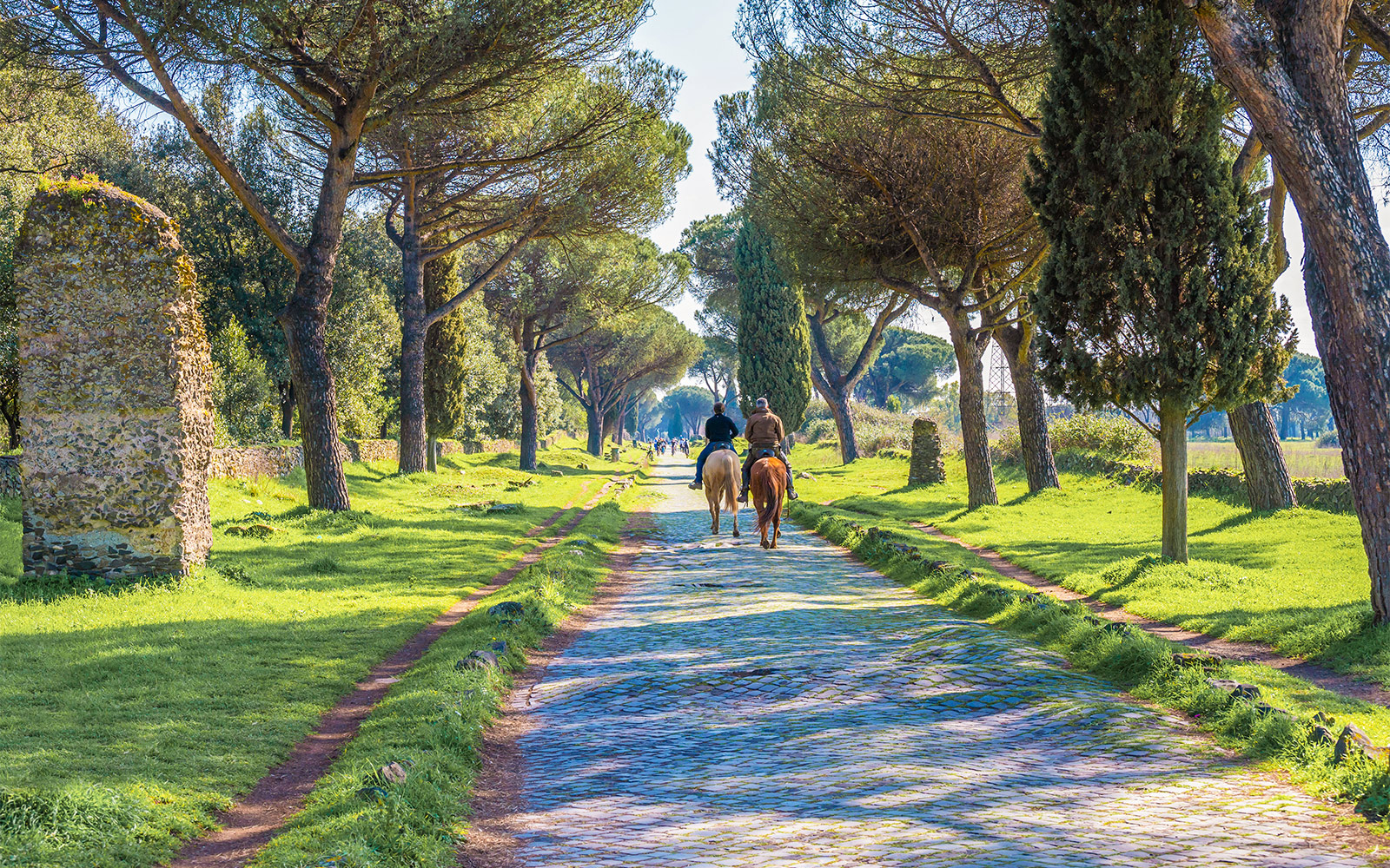 Ruins in the Appian Way of Roma