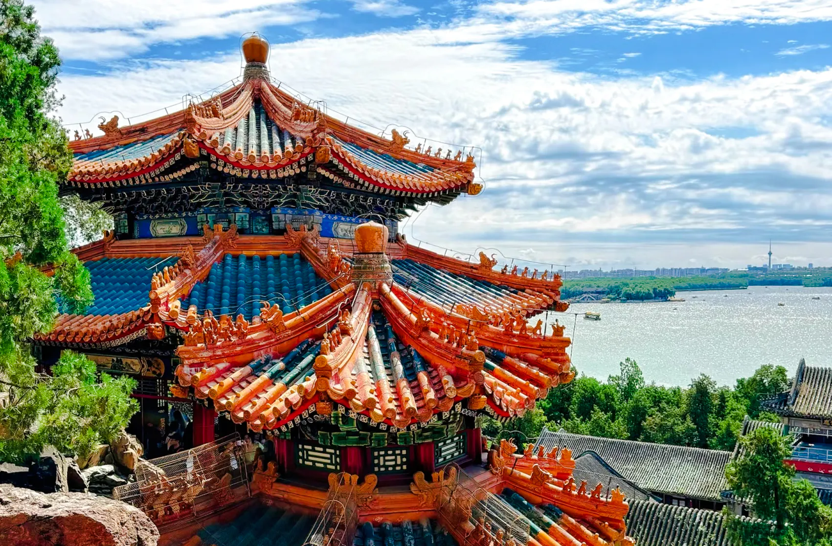 from beijing: mutianyu great wall and summer palace guided bus tour with tickets-7